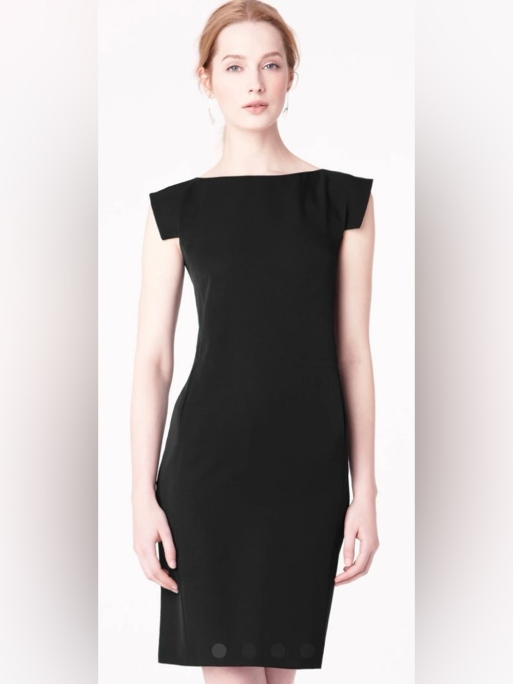 MM LaFleur Sleeveless The Sarah 2.0 Black Sheath Dress ZB14